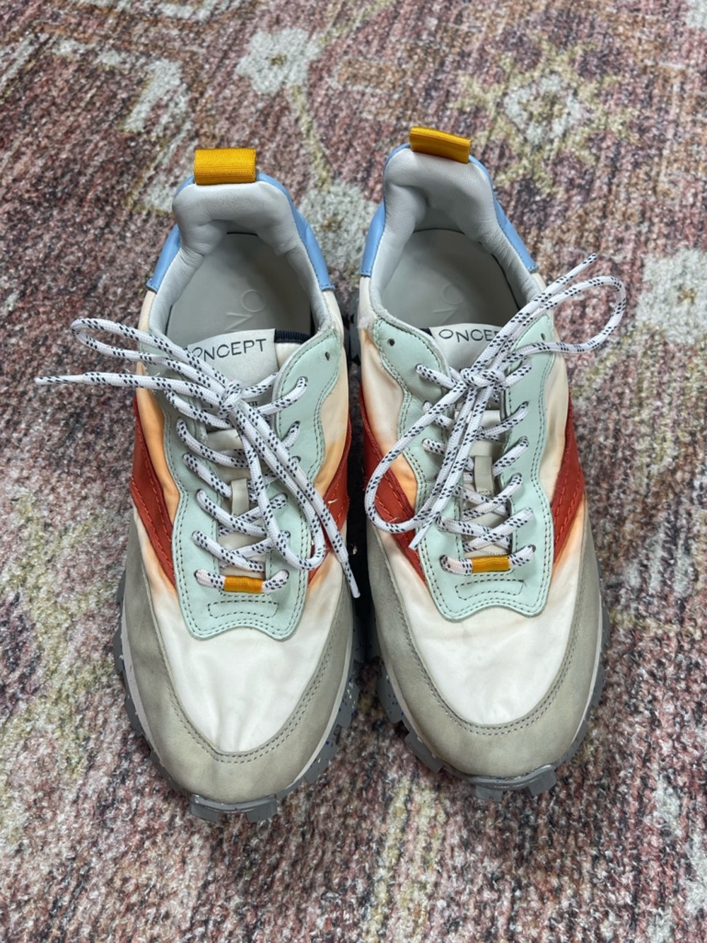 Oncept Osaka Elite Trainer Sneakers in Solar Size 7.5 - Picture 3 of 9